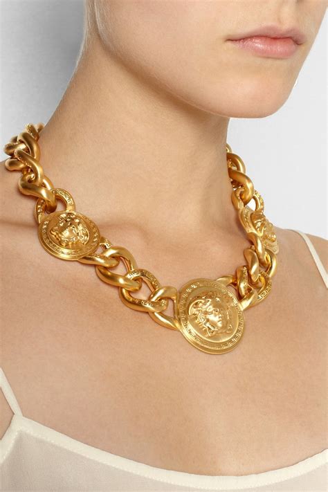 versace rongs|versace chain women.